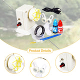Maxbell Fishing Rod Building Winding Machine Equipment Portable Easy to Use Supplies 30g black