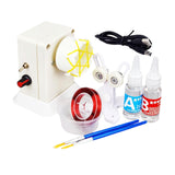 Maxbell Fishing Rod Building Winding Machine Equipment Portable Easy to Use Supplies 60g transparent