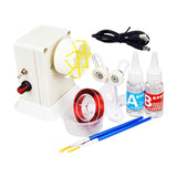 Maxbell Fishing Rod Building Winding Machine Equipment Portable Easy to Use Supplies 60g transparent