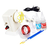 Maxbell Fishing Rod Building Winding Machine Equipment Portable Easy to Use Supplies 60g transparent