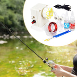 Maxbell Fishing Rod Building Winding Machine Equipment Portable Easy to Use Supplies 60g transparent