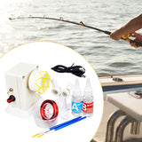 Maxbell Fishing Rod Building Winding Machine Equipment Portable Easy to Use Supplies 60g transparent