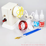 Maxbell Fishing Rod Building Winding Machine Equipment Portable Easy to Use Supplies 60g transparent