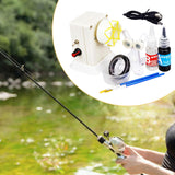 Maxbell Fishing Rod Building Winding Machine Equipment Portable Easy to Use Supplies 60g black