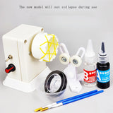 Maxbell Fishing Rod Building Winding Machine Equipment Portable Easy to Use Supplies 60g black