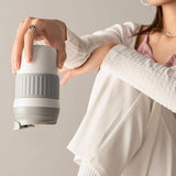 Maxbell Insulated Coffee Tumbler Stainless Steel 400ml for Gym Winter Outdoor Sports white