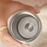 Maxbell Insulated Coffee Tumbler Stainless Steel 400ml for Gym Winter Outdoor Sports white