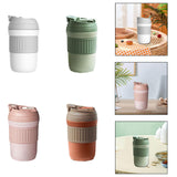 Maxbell Insulated Coffee Tumbler Stainless Steel 400ml for Gym Winter Outdoor Sports white