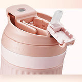 Maxbell Insulated Coffee Tumbler Stainless Steel 400ml for Gym Winter Outdoor Sports pink