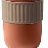 Maxbell Insulated Coffee Tumbler Stainless Steel 400ml for Gym Winter Outdoor Sports brown