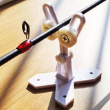 Maxbell Pole Support Stand Rod Building Tool for Epoxy Resin Gluing Machine Wrapping