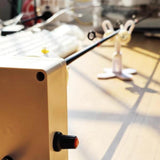 Maxbell Pole Support Stand Rod Building Tool for Epoxy Resin Gluing Machine Wrapping