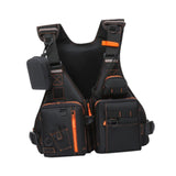 Maxbell Surfing Vest Men Multi Pockets Fishing Vest for Outdoor Surfing Water Sports