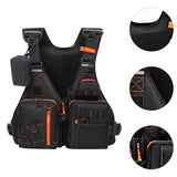 Maxbell Surfing Vest Men Multi Pockets Fishing Vest for Outdoor Surfing Water Sports