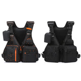 Maxbell Surfing Vest Men Multi Pockets Fishing Vest for Outdoor Surfing Water Sports