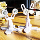 Maxbell Fishing Rod Building Winding Machine Portable for Epoxy Dry Support Stand