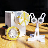 Maxbell Fishing Rod Building Winding Machine Portable for Epoxy Dry Support Stand