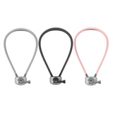 Maxbell Selfie Neck Holder Mount Versatile Adjustable for Action Cameras Accessories Grey