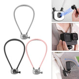 Maxbell Selfie Neck Holder Mount Versatile Adjustable for Action Cameras Accessories Grey