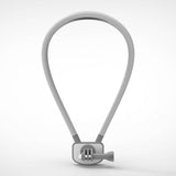 Maxbell Selfie Neck Holder Mount Versatile Adjustable for Action Cameras Accessories Grey
