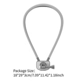 Maxbell Selfie Neck Holder Mount Versatile Adjustable for Action Cameras Accessories Grey