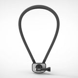 Maxbell Selfie Neck Holder Mount Versatile Adjustable for Action Cameras Accessories Black