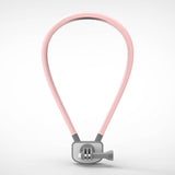 Maxbell Selfie Neck Holder Mount Versatile Adjustable for Action Cameras Accessories Pink
