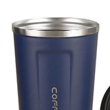 Maxbell Vacuum Insulated Tumbler 380ml Portable Leakproof Stainless Steel Travel Mug Blue