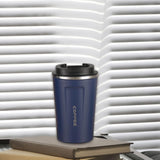 Maxbell Vacuum Insulated Tumbler 380ml Portable Leakproof Stainless Steel Travel Mug Blue