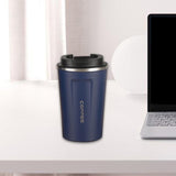 Maxbell Vacuum Insulated Tumbler 380ml Portable Leakproof Stainless Steel Travel Mug Blue