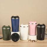 Maxbell Vacuum Insulated Tumbler 380ml Portable Leakproof Stainless Steel Travel Mug Green