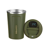 Maxbell Vacuum Insulated Tumbler 380ml Portable Leakproof Stainless Steel Travel Mug Green
