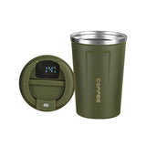 Maxbell Vacuum Insulated Tumbler 380ml Portable Leakproof Stainless Steel Travel Mug Green