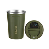 Maxbell Vacuum Insulated Tumbler 380ml Portable Leakproof Stainless Steel Travel Mug Green