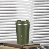 Maxbell Vacuum Insulated Tumbler 380ml Portable Leakproof Stainless Steel Travel Mug Green