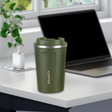 Maxbell Vacuum Insulated Tumbler 380ml Portable Leakproof Stainless Steel Travel Mug Green