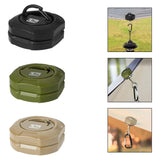 Maxbell Magnetic Hook for Canopy Portable Tent Light Hook for Picnic Fishing Tenting Black