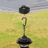 Maxbell Magnetic Hook for Canopy Portable Tent Light Hook for Picnic Fishing Tenting Black