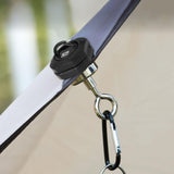 Maxbell Magnetic Hook for Canopy Portable Tent Light Hook for Picnic Fishing Tenting Black