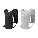 Maxbell Running Hydration Vest Backpack Adjustable Daypack for Hiking Riding Camping Gray