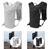Maxbell Running Hydration Vest Backpack Adjustable Daypack for Hiking Riding Camping Gray