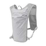 Maxbell Running Hydration Vest Backpack Adjustable Daypack for Hiking Riding Camping Gray
