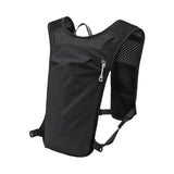 Maxbell Running Hydration Vest Backpack Adjustable Daypack for Hiking Riding Camping Black