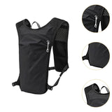 Maxbell Running Hydration Vest Backpack Adjustable Daypack for Hiking Riding Camping Black