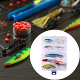 Maxbell Multi Jointed Fishing Lures Portable Lifelike Swimbaits for Trout Perch Pond 8pcs