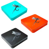 Maxbell Fly Box Fishing Tackle Storage Container Fly Hook Box Fly Fishing Tackle Box Blue