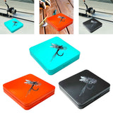 Maxbell Fly Box Fishing Tackle Storage Container Fly Hook Box Fly Fishing Tackle Box Blue