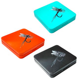 Maxbell Fly Box Fishing Tackle Storage Container Fly Hook Box Fly Fishing Tackle Box Blue