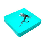 Maxbell Fly Box Fishing Tackle Storage Container Fly Hook Box Fly Fishing Tackle Box Blue