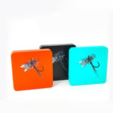 Maxbell Fly Box Fishing Tackle Storage Container Fly Hook Box Fly Fishing Tackle Box Blue